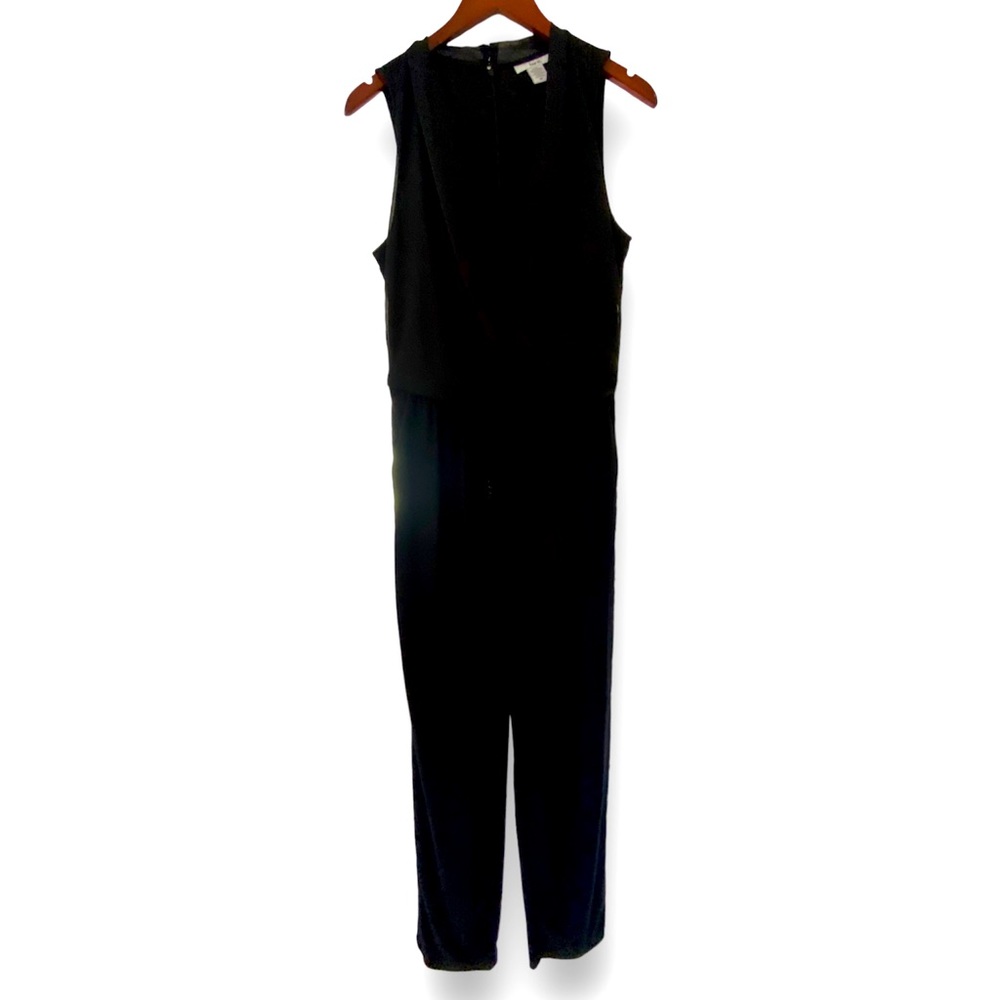 Bar III Sleeveless Cocktail Drape Jumpsuit - Picture 2 of 11